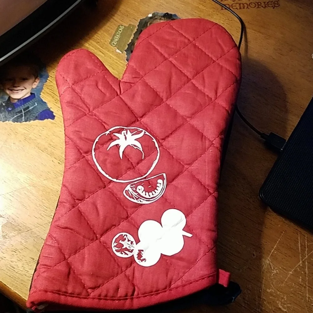 Oven Mitt - Tomatoes I create these